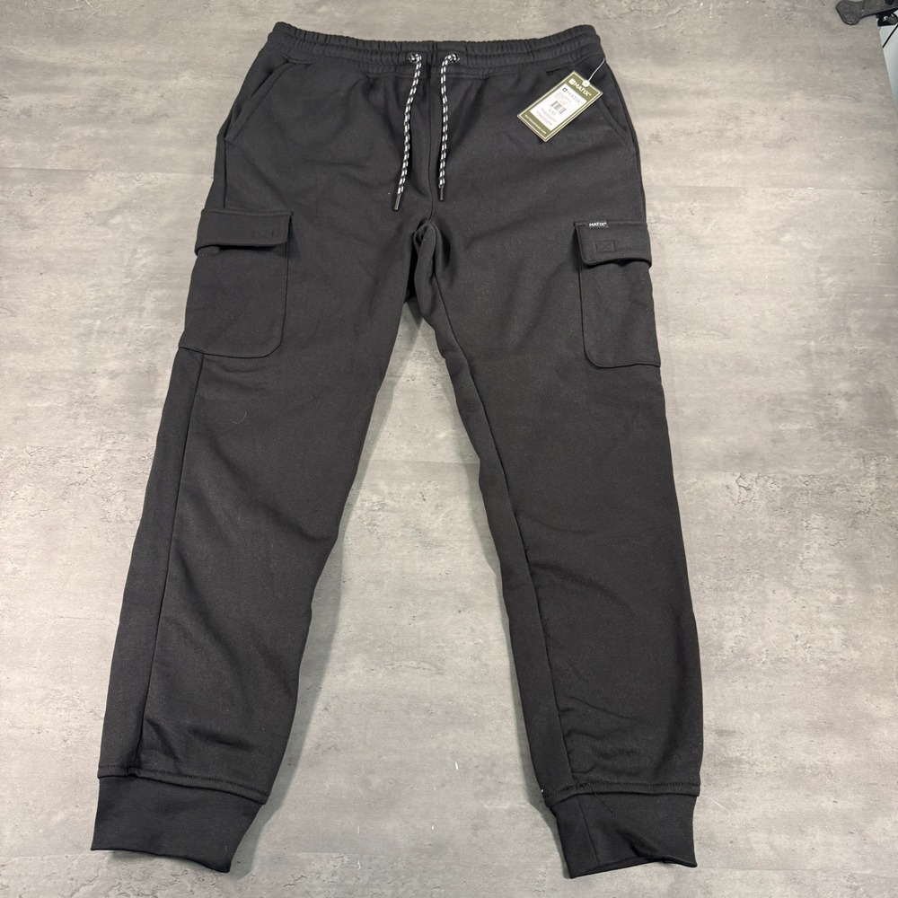 Matix Jogger Sweatpant Pants Mens Large Black Cargo Pocket NEW Tech Gorpcore